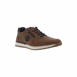 Basket Homme - RIEKER - Comfort - Marron - Lacets/Zip - Synthétique