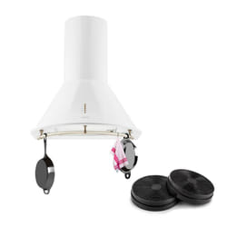 Lumio Neo Hotte aspirante + 2 filtres recyclage d'air 610 m³/h blanc