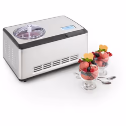 Enfin la saison des glaces ! Délicieuse crème glacée dans la Family Size XL ! Avec la sorbetière Klarstein Dolce Bacio vous p ...