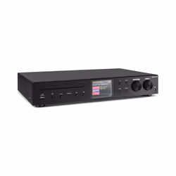 Amplificateur hifi CD - Auna iTuner CD - Radio Wifi - Lecteur CD - Noir