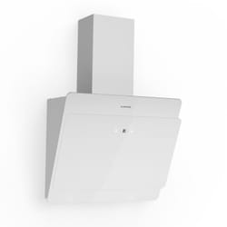 Klarstein - Hotte Aspirante 60cm, Hottes de Cuisine Inclinées, Filtre de Hotte en Aluminium, Débit d'Air Puissant 607m³/h, led, Ecran Tactile,