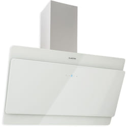 Klarstein - Hotte Aspirante 90cm, Hottes de Cuisine Inclinées, Filtre de Hotte en Aluminium, Débit d'Air Puissant 607m³/h, led, Ecran Tactile,
