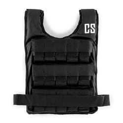 Monstervest Veste lestée 10 kg taille unique nylon noir