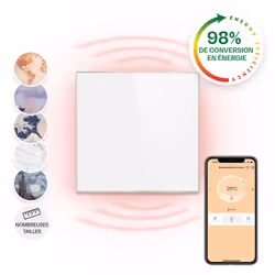 L'APPLICATION MOBILE VOUS PERMET DE LE CONTRÔLER A DISTANCE : L'application vous permet de régler la température de ce chauff ...