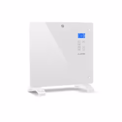 Klarstein Norderney, Chauffage électrique à convecteur, Acier inoxydable, 0,5 h, 1,5 m, IP24, Intérieure