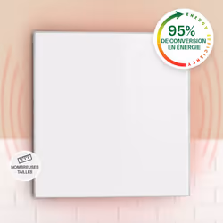 Description générale Le radiateur infrarouge mural Klarstein de 360W est conçu pour offrir une chaleur douce et naturelle tou ...