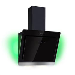 Aurora Eco 60 Hotte aspirante 60cm 550 m³/h écran led classe a - noire