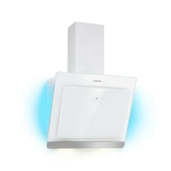 Klarstein - Aurora Eco 60 Hotte aspirante 60cm 550 m³/h écran led classe a - blanc