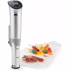 Vivre consciemment signifie cuisiner consciemment, manger consciemment. Le Klarstein Quickstick Flex cuiseur Sous Vide est un ...