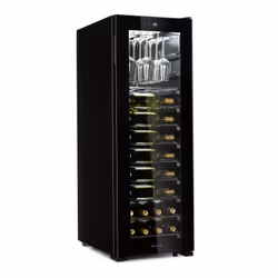 PRÉSENTATION ÉLÉGANTE DES VINS : En plus de sa porte en verre qui met en valeur votre collection de vin, cette cave à vin est ...