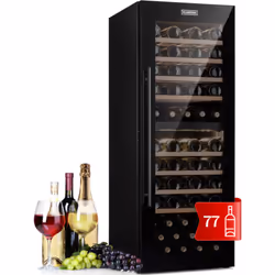 PRÉSENTATION ÉLÉGANTE DES VINS : En plus de sa porte en verre qui met en valeur votre collection de vin, cette cave à vin est ...