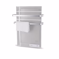Klarstein Hot Spot Wave, Chauffage électrique à infrarouge, 1,7 m, IP24, Intérieure, Mur, Acier inoxydable