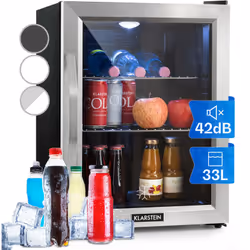 GRAND VOLUME DE STOCKAGE : Ce réfrigérateur à boissons et à bière de 33 litres vous assure que vous ne serez jamais à court d ...