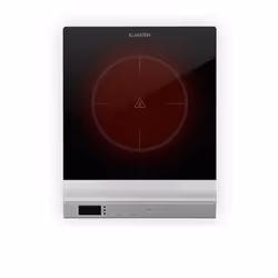 Klarstein MisterCook, Noir, Argent, Comptoir, 1 zone(s), 1 zone(s), 190 mm, 90 - 650 °C