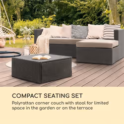 CHEZ SOI À L'EXTÉRIEUR: L'ensemble Blumfeldt Theia Lounge Set Garden transforme le jardin ou la terrasse en salon dans la ver ...