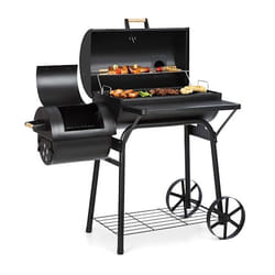 Klarstein Beef Brisket Smoker Grill Charbon de bois (combustible) Noir