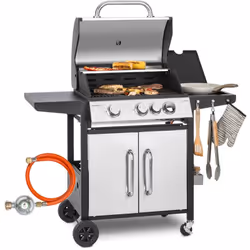 PROFITEZ D'UNE CUISSON EFFICACE ET ÉCONOMIQUE : Le barbecue à gaz de Klarstein est conçu pour vous permettre de cuisiner effi ...