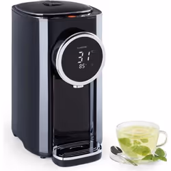Distributeur deau chaude - KLARSTEIN - Hot Spring Plus - Réservoir 5L - Température 45-95°C - Inox Noir