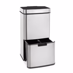 Pour une propreté sans faille : la poubelle Touchless de Klarstein avale tous vos déchets sans problème et contient les odeur ...