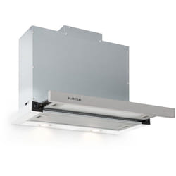 Mariana 60 hotte plate 500 m³/h évacuation d'air led blanche