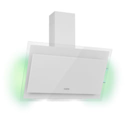 Klarstein - Hotte Aspirante 90cm, Hottes de Cuisine Inclinées, Filtre de Hotte en Aluminium, Débit d'Air Puissant 601m³/h, led, Ecran Tactile,