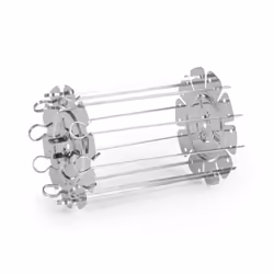Klarstein 10034409, Brochette, Klarstein, Métallique, Argent, Acier inoxydable, 220 mm, 140 mm