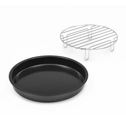Klarstein AeroVital Plaque de grill Noir, Métallique