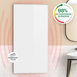 Klarstein - Radiateur Infrarouge Mural, Chauffage Infrarouge 720W, Panneau Chauffant Infrarouge Puissant, Radiateur Electrique Extra Plat, Salle de