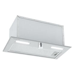 Simplica Hotte aspirante encastrable 52 cm 400 m³ / h led inox argent