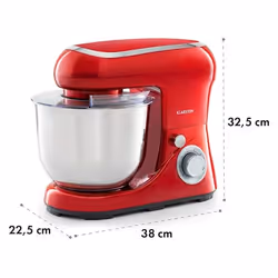 Klarstein Bella Pico 2G robot de cuisine 1200 W 5 L Rouge