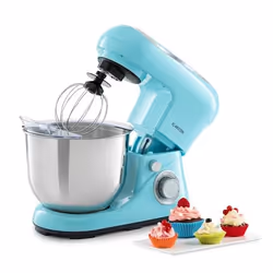 Klarstein Bella Pico 2G robot de cuisine 1200 W 5 L Bleu, Acier inoxydable - Vue supplémentaire 2