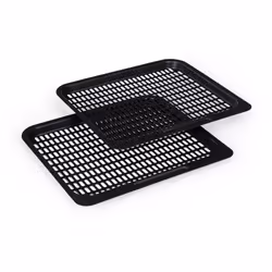 Encore plus de variété avec la friteuse à air chaud : avec les grilles de cuisson Klarstein AeroVital Fry, ajoutez à votre ta ...