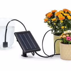 Description générale Le système d'irrigation solaire Blumfeldt Greenkeeper est la solution idéale pour garder vos plantes en  ...