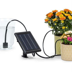 Blumfeldt - Arrosage automatique Système d'irrigation avec panneau solaire 1500 mAh - Hauteur de refoulement 3m - Pour 40 plantes