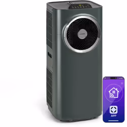 CLIMATISEUR MULTIFONCTIONS 5 EN 1 : Ce climatiseur mobile siliencieux rafraîchit les journées chaudes grâce à sa puissante ca ...