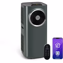 CLIMATISEUR MULTIFONCTIONS 5 EN 1 : Ce climatiseur mobile siliencieux rafraîchit les journées chaudes grâce à sa puissante ca ...