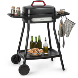 Gatsby Grill Barbecue électrique 2000W 4 pieds acier inox -noir - Klarstein