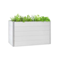 Blumfeldt - Nova Grow Potager: 150 x 91 x 100 cm (LxHxP), Matériau: wpc avec protection contre les uv, la rouille et le gel, aspect bois, hauteur