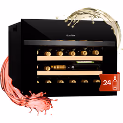 Description générale La cave à vin encastrable Klarstein Vinsider 24 Built-In Uno allie élégance et fonctionnalité, offrant u ...