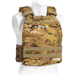 Gilet lesté - CAPITAL SPORTS - Battlevest 2.0 - 2 poids de 4 kg - 2 poids de 26 kg - Camouflage