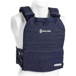 Gilet lesté - CAPITAL SPORTS - Battlevest 2.0 - 2 plaques de 4kg - Confort ajustable - Respirant