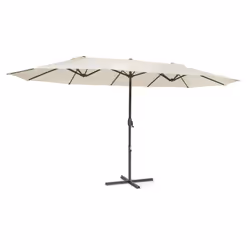 Profitez d'heures merveilleuses dans le jardin, sur le balcon ou la terrasse : le parasol Blumfeldt Twin Peaks, sa grande sur ...