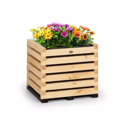 Bienvenue à l'extérieur ! Le potager surélevé Blumfeldt modum Grow 50 vous apporte simplement toute la force de la nature à l ...