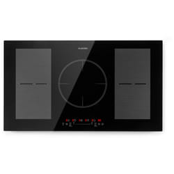 Klarstein - Plaque Induction 9300W, Plaque de Cuisson Electrique à Induction, Plaque Induction Encastrées 5 Feux, Tables de Cuisson Encastrable,
