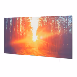 Klarstein Wonderwall Air Art Infinite 720, Chauffage électrique à infrarouge, 1,9 m, IP54, Intérieure, Mur, Multicolore