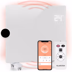 Description générale Apportez chaleur et élégance dans votre maison avec le radiateur électrique Klarstein de 1000W. Idéal po ...