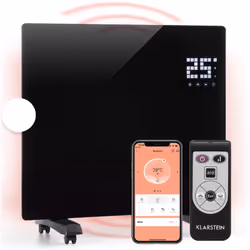 Description générale Apportez chaleur et élégance dans votre maison avec le radiateur électrique Klarstein 1000W. Conçu pour ...
