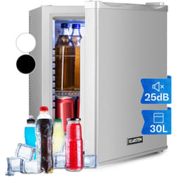 Klarstein - Mini Frigo de Chambre de 30L pour Snacks et Boissons, Petit Frigo Top Silencieux, Mini Bar, Petit Réfrigérateur Camping, Mini Frigo