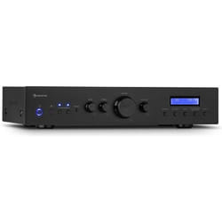 Amplificateur HiFi stéréo - Auna - AMP-CD608 DAB - 4x100W RMS - Bluetooth intégré - Noir