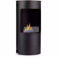 Rien n'est plus agréable qu'un véritable feu: la cheminée à l'éthanol Klarstein Phantasma Niro diffuse instantanément une agr ...
